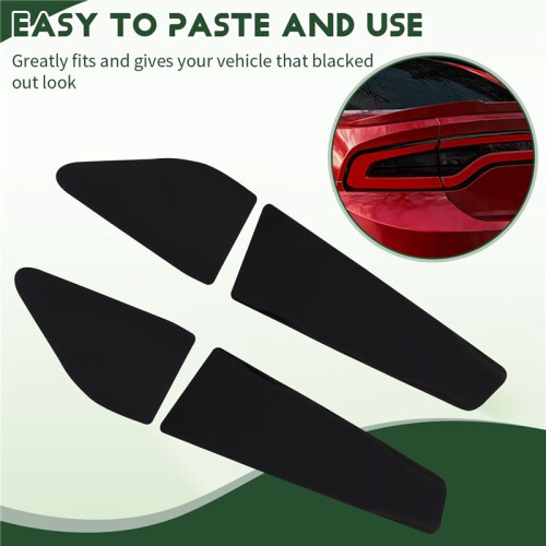 Car Smoke Tail Light Tint Kit for  Charger 2015-2020 2