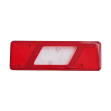 Car Rear Bumper Reflector Rear Tail Lamp Lens Cover for Transit MK8 2014- Tipper Truck Left