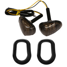 1 Pair Motorcycle Turning Light 12V LED Turn Signals Light Shift Lights Blinker Indicator for Grom MSX125 MSX 125