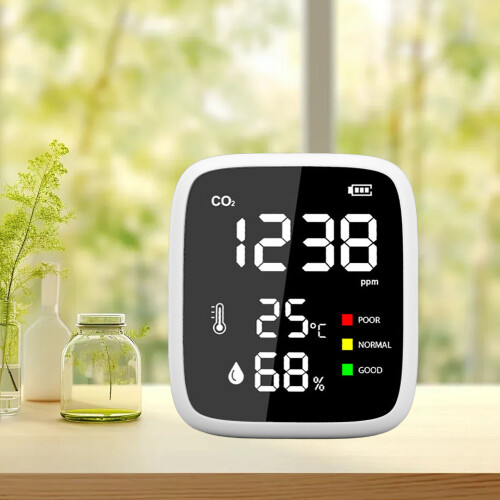 Mini-détecteur de CO2 portable 1600mAh 400-5000ppm 1