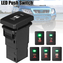 12V Car Light Push Button Twin Fog Lights for /Off F