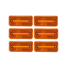 6Pcs Yellow Car LED Side Light Turn Signal Light for Ducato Boxer Truck