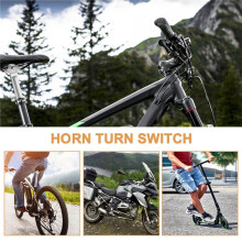 Ebike Light +Horn and Turning Light Scooters Electric Bicycle Intelligent Mountain Bike DIy Accessories,48V