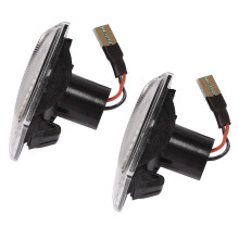 Car Dynamic Side Light LED Turn Signal Light for BLS CTS Daewoo Lacetti Cruze Clear