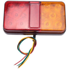 2Pcs Car LED Trailer Tail Light 12V-80V Truck Side Light 10LED Truck Turn Signal Light for Truck Boat Pickup RV UTV