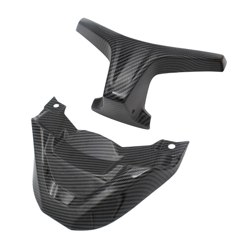 For  ADV 150 Adv150 2019-2021 Front Headlight Panel Front Beak Nose Fairing Extension Cowl Accessories Carbon 2Pcs