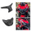 For  ADV 150 Adv150 2019-2021 Front Headlight Panel Front Beak Nose Fairing Extension Cowl Accessories Carbon 2Pcs 2