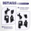 For  C5 Left Headlight Bracket Repair Kit 6212.F0 Car Accessories 3