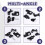 For  C5 Left Headlight Bracket Repair Kit 6212.F0 Car Accessories 5