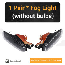 1 Paar Nebel Scheinwerfer Rechts Nebel Scheinwerfer Fahrscheinwerfer Abdeckung für 3 Series E46 4 TüR 1999 2000 2001 LED Auto Tag Licht