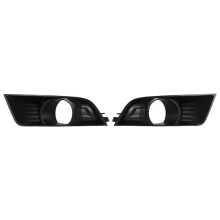 1 Pair Front Bumper Fog Light Frame Turning Signal Lamp Cover Daytime Running Light Cover for Ranger Pickup 2015