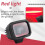 10-80V 7303S Forklift LED Warning Light Linear Area Safety Light Forklift Reversing Indicator Light Working Light 6