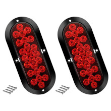 Anhänger Led Rücklichter 24 Led Bremslichter Lastwagen Led Blinker Lkw Seitenlichter Geeignet für Boot Anhänger Trucks Rv