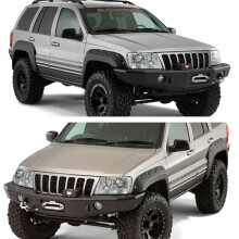 Left Side for Grand Cherokee 1999-2004 Car Headlight Lens Cover Light Lamp Lampshade Front Light Shell Cover