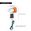 4PCs Motorcycle Turn Signals Amber Lights LED Indicator for 8