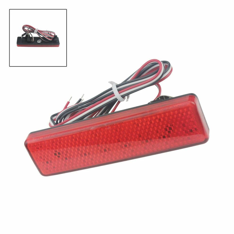 Rear Bumper Reflector Brake Lamp For Trafic Master For Primastar For Movano Light/Red 6033793882878