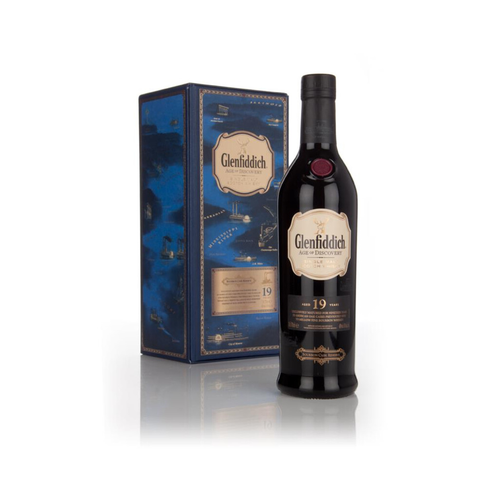 Glenfiddich 19 Year Old - Age Of Discovery Bourbon Cask 70Cl 40%