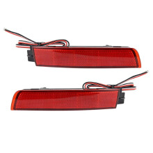 Car Rear Bumper LED Tail Brake Light Reflector Light Red Lens for Juke/Murano/ FX35 FX37 FX50