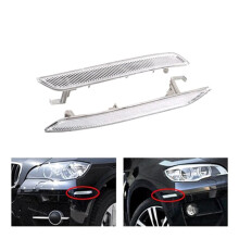 Rechts 1 Paar Helder Wit Zijmarkeringsreflector 63147187087 63147187088 voor X5 X6 E70 E71 2008- 2014