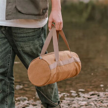 Camping Tools Storage Bag Cylinder Tent Stake Bag Tent Peg Ground Nail Holder Bag for Outdoor Camping