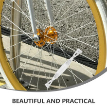 Bike Spoke Reflectors: 4pcs Bike Wheel Reflectors Bicycle Spoke Reflector Bicycle Safe Warning Reflector