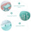 Baby Bottle Drying Rack and Storage Organizer with Compact SpaceSaving Design for Infants 4