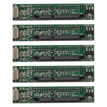 5Stück 2,5 Zoll Ide zu Adapter, Konvertieren Sie Einen 44 Poligen Männlichen Ide Pata Fest Platten Laufwerk Ssd in Einen Seriellen Ata Anschluss