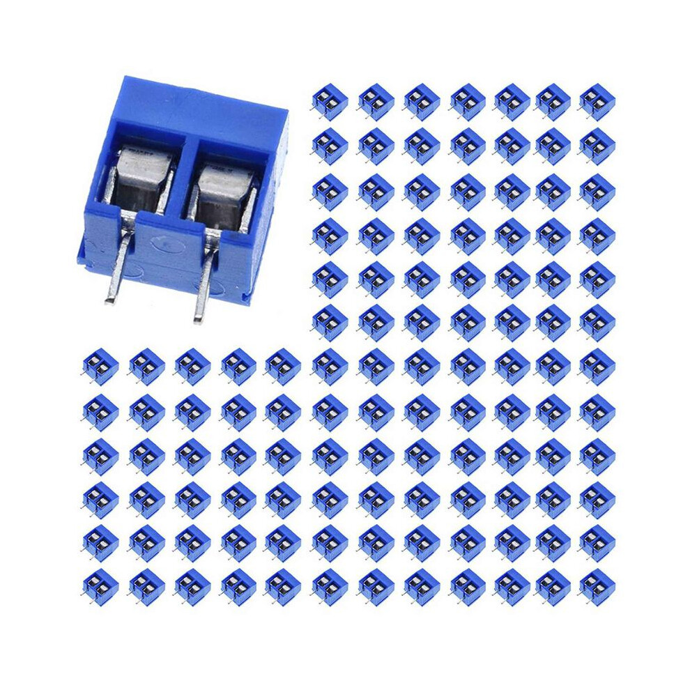 300Pcs Kf301-2P 2 Pin Screw Terminal Connector 5Mm Pitch 15A 300V Spliceable 4713250899275