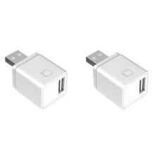 2X Tuya WiFi USB Adaptor 1 Gang 5V USB Power Adaptor Life Control Via Alexa Yandex Alice