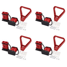 8Pcs 175A 1/0 AWG Battery Power Connector Cable Quick Connect Disconnect Kit for Anderson Connector for Car ATV Winch