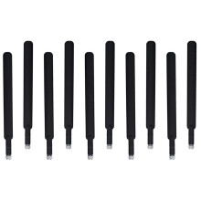 10x SMA Antenna 4G LTE High Gain 9DBi WiFi Antenna Dual Band(2.4GHz&5.8GHz) Omni-Directional Antenna 3G/4G/GSM