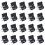 20 Pieces  5.5mmx2.1mm Power Jack Socket Female Panel Mount Connector 1