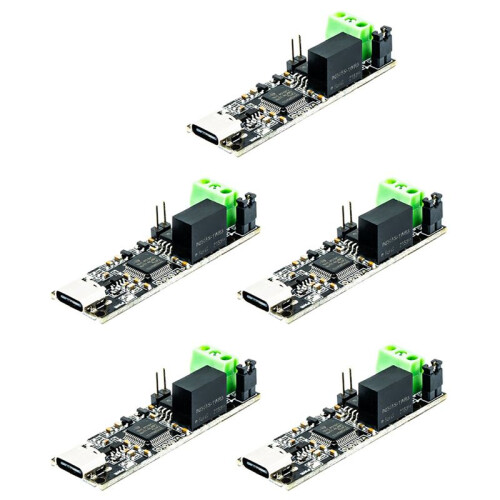 5X CANable V2.0 Pro CANbus-Transceiver USB-zu-PCAN-Protokollanalysator-Adapter CAN2.0 Serieller Controller