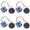4PCS Piezoelectric Vibration Tapping Sensor Module Vibration  Module  Vibration Motors  Vibrating Motor 1