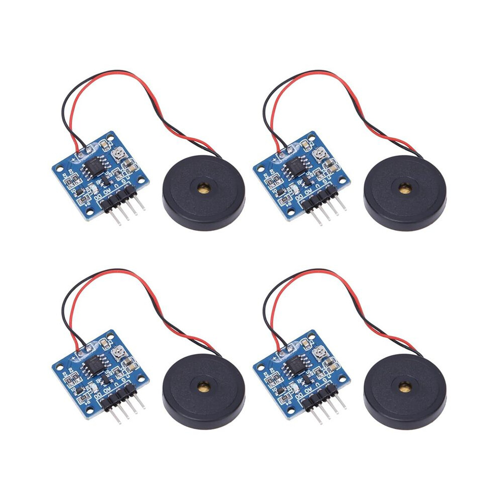 4Pcs Piezoelectric Vibration Tapping Sensor Module Vibration Module Vibration Motors Vibrating Motor 6033669847963