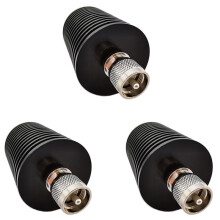 3X RF Coaxial Dummy Load 50W U Style UHF PL259 M Male Plug Connector 50 Ohm -500MHz Dummy Load