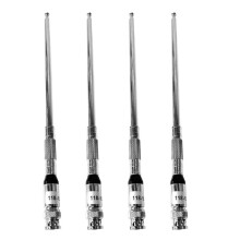 4X 118-136MHZ BNC Telescopic Antenna High Gains Airband Antenna for TH-28A TH-48A TH-78A Aviation Frequency