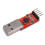 2X Módulo CP2102 USB una TTL Serial UART STC Cable de Descarga Super Brush  Upgrade una Tipo USB Micro-USB 5Pin 6