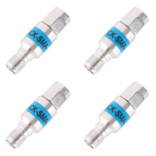 4X RF Coaxiaal -Blok -6Ghz SMA Tri-Element Legering Stijltang, -Isolator