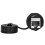 25PCS Panel Mounting RJ45 Waterproof Connector Ethernet LAN Cable Connector Double  Adapter with Dust Cap 4