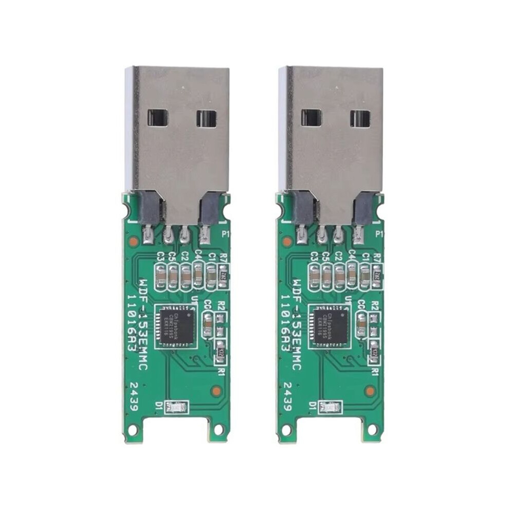 2X Usb 2.0 Emmc Adapter 153 169 Emcp Pcb Main Board U Disk Main Control Board Without Flash Memory 6033968532232