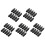 50pcs DIY 3Pin XLR Adapter Socket XLR Aviation Connector Welding  Microphone Cable Connector(Male) 1
