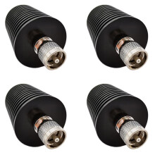 4X Carico Fittizio Coassiale RF 50 W U Style UHF PL259 M Connettore Maschio 50 Ohm -500 MHz Carico Fittizio