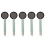 5X FSR402 Resistive Thin Film Pressure Sensor Pressure  Long Tail Force Sensitive Resistor 2