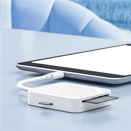 2X 4 in 1 Memory Card Reader Adapter Type C USB-C  Media OTG M2  SM XD Card Reader for Android Accessories 1
