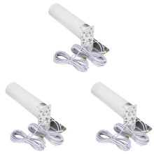 3X 4G LTE Antenne SMA Externe Antenne 3G 4G Außen Antenne 10-12DBi mit Dual SMA Anschluss für 3G 4G Router Modem