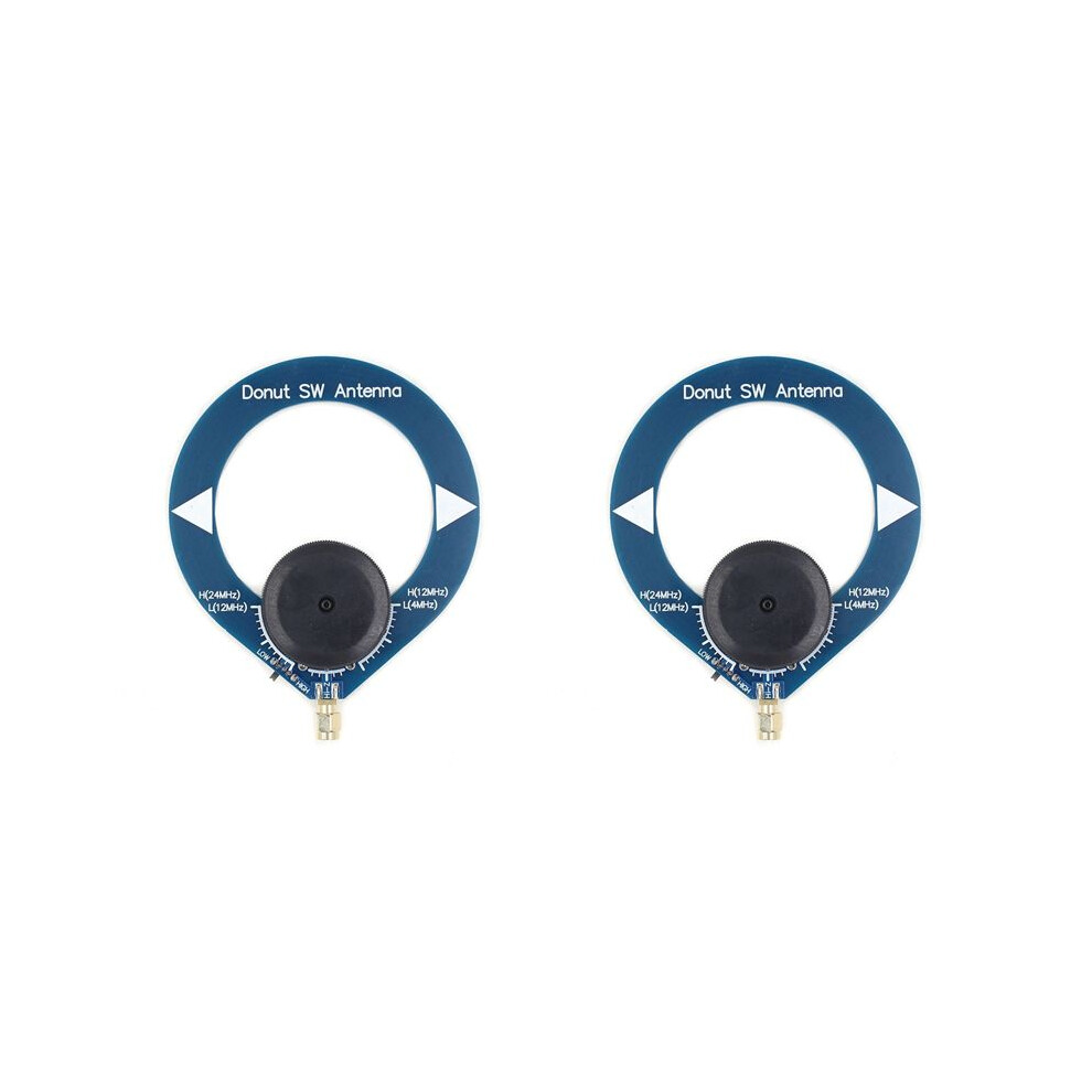 2X Sw Shortwave Antenna Loop Antenna 4Mhz-24Mhz Small Loop Antenna For Hfdy Malahiteam Dsp1 Dsp2 Receiver 6032933799090