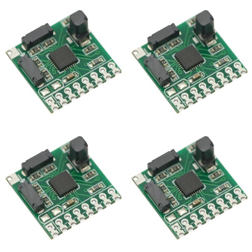 4X RM3100 Module Three-Axis Electronic Magnetic Field Sensor SPI I2C Dual Interface Geometric Magnetic Sensor Module
