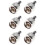 6X N Art Mann Jack auf BNC Buchse Stecker Straight Connector 1
