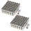Compression RG6 F Connector Coax Coaxial Adapter Plug for Satellite & Cable TV (100 Pack) 1